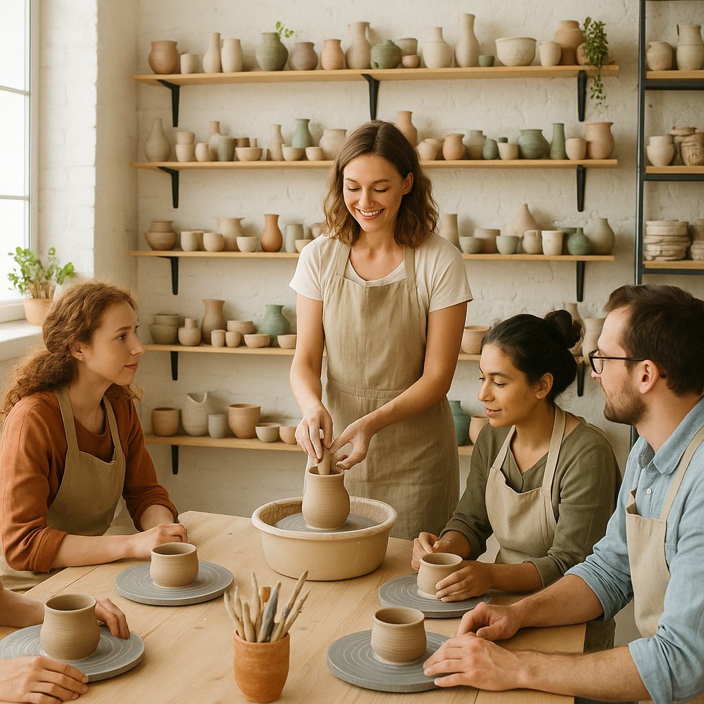 Georgia teaching pottery